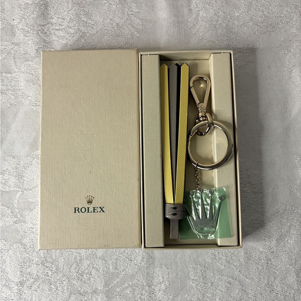 Rolex Keychain withTassel and Crown Charm